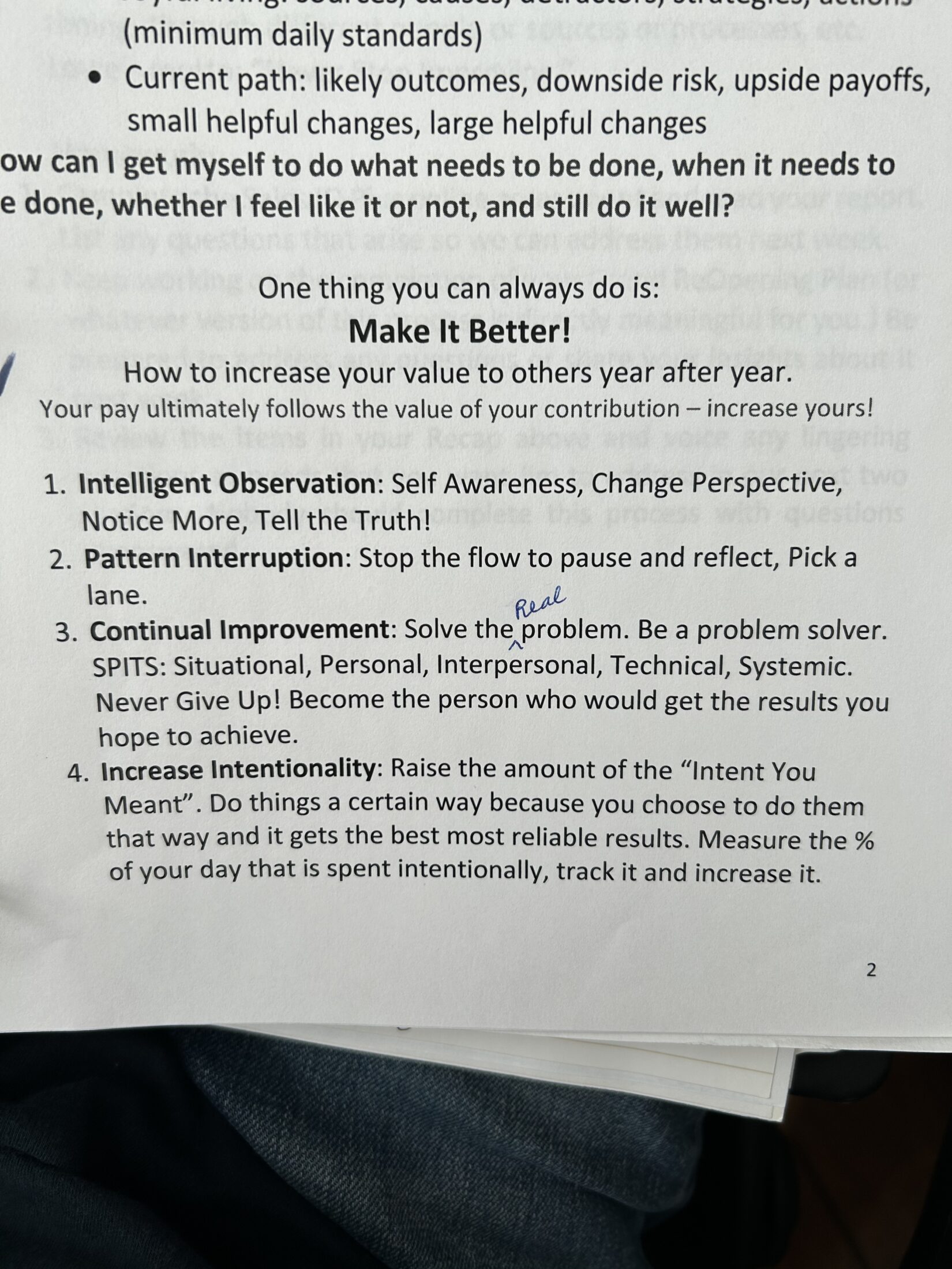 Problem Solving for Experts